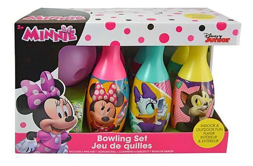 Juguete Minnie Mouse Disney Bowling Juguete, Multicolor