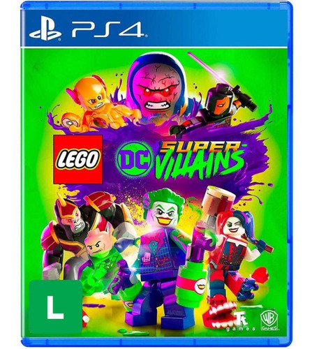 Jogo Lego Dc Super Villains - Ps4 Mídia Física