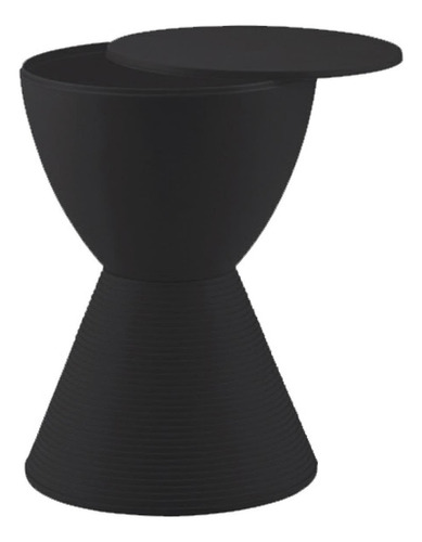 Mesa Lateral Hispalis Negro Këssa Muebles
