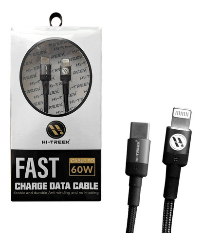 Cable Carga Rapida Hi-treek Ht-10 Usb-c A Tipo C/lightning