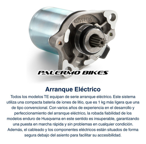 Moto Husqvarna Te 250 Enduro 2t 2024 250cc Entrega Inmediata