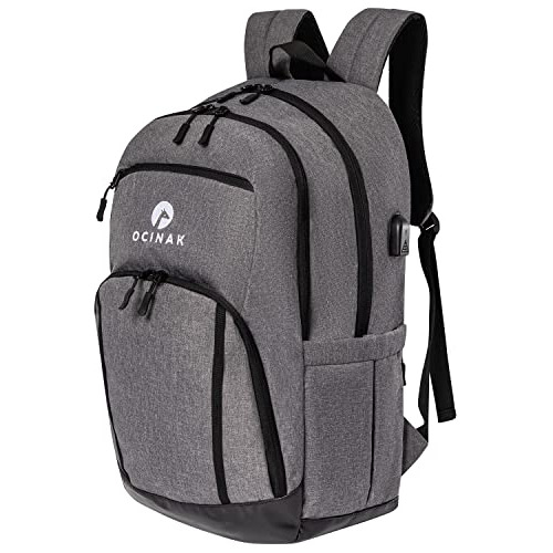 Laptop Backpack Para Any 17puLG Laptops Negro Gris Azul Verd