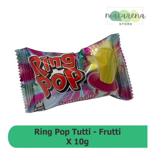 Ring Pop Tutti-frutti 10g