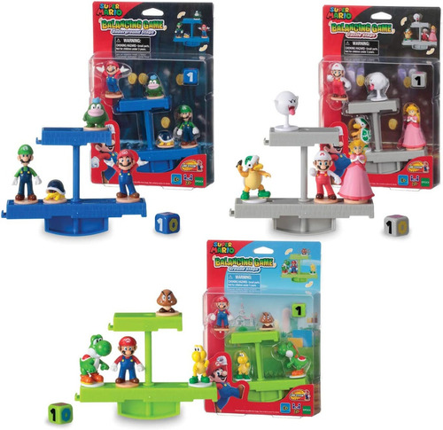 Super Mario Epoch Version Japon Set Completo Luigi Peach Yos