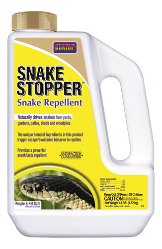 Bonide Snake Stopper - Repelente De Serpientes, Gránulos L.