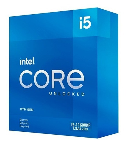 Procesador Intel Core I5-11600kf - 6 Núcleos Y 4.9ghz