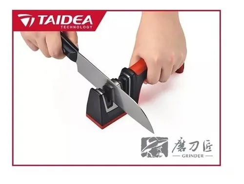 Afilador Cuchillos Asentador Acero Ceramica Taidea T1005dc