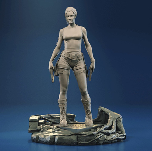 Archivo Stl Impresión 3d - Tomb Raider - Lara Croft Gambody 