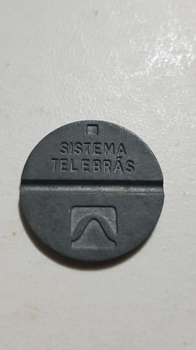 Ficha De Telefone Telebrás 1985 (Usado)