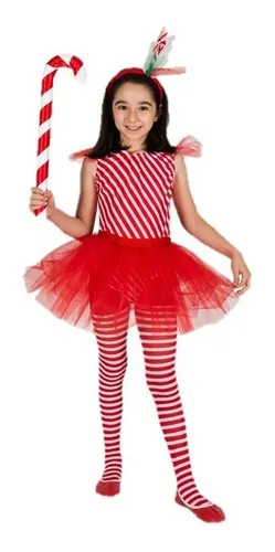 Vestido de caramelo navideño hot sale