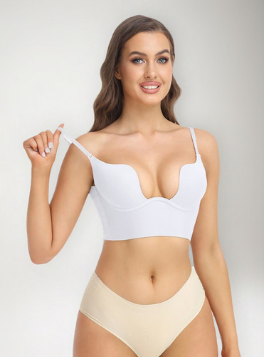 Brasieres Bra Push Up Escote Profundo Convertible