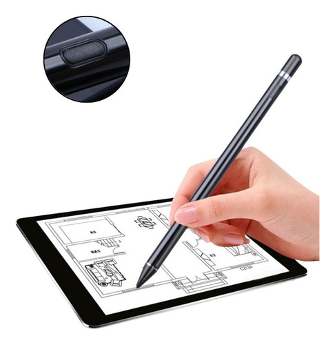 Caneta Touch Fina Stylus Para Tablet Amazon Fire Max 11