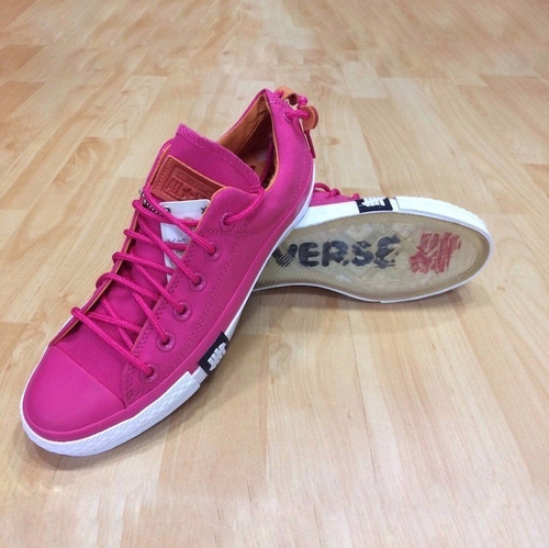 converse fucsia mujer