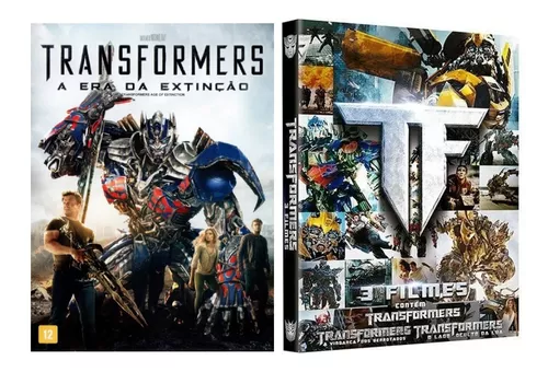 Coleção Dvds Transformers - Filmes Original - Lacrado