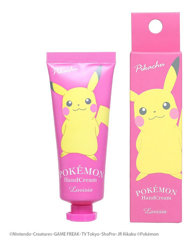 Crema Oficial Pokemon Pikachu - Lovisia Japonesa 