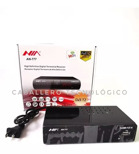 Decodificador Receptor Tdt Para Tv Digital Full Hd Nia