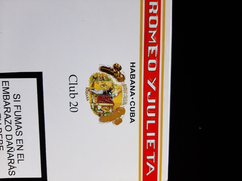 Club 20 Romeo Y Julieta Cubanos