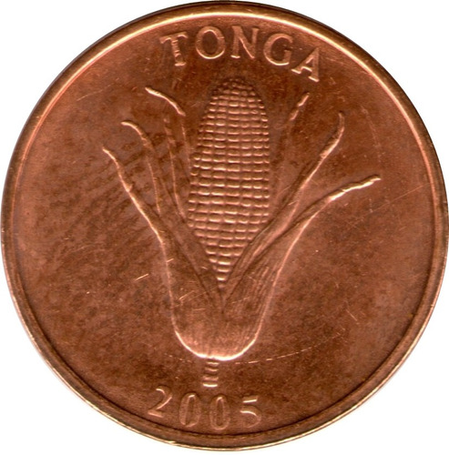 Spg Tonga 1 Seniti 2005 Fao Taufa'ahau Tupou Iv Fao Maiz