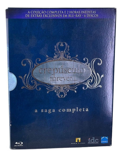 Blu-ray A Saga Crepúsculo Forever Coleção 6 Discos