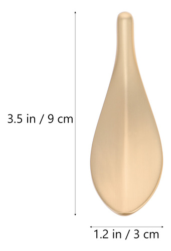2 Piezas Con Asa De Cajón En Forma De Hoja, Cajón De Estilo