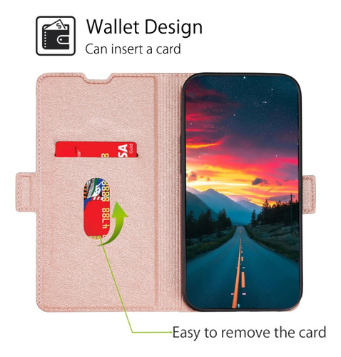 Funda De Poliuretano Azul Para Motorola Moto E32 India/e22s 4g Global