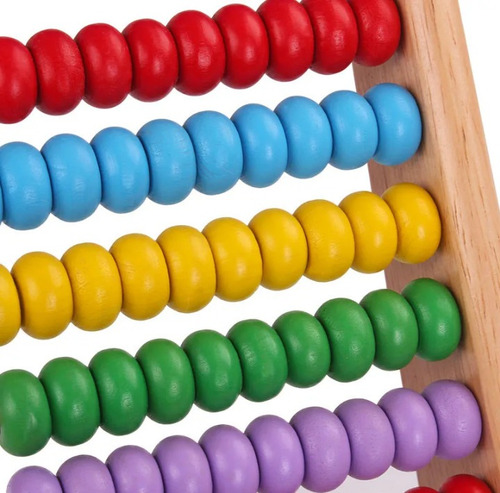Juego Didáctico Para Niños Abaco Aprendizaje Matemático