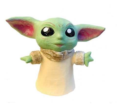 Imagen 1 de 4 de Piñata De Baby Yoda