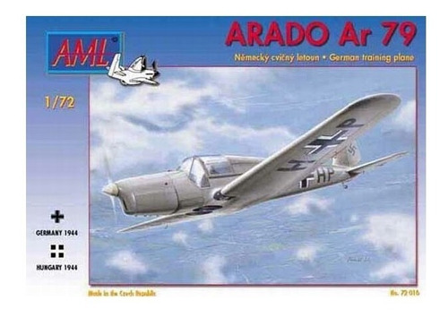 Modelismo Avion Aleman 1/72 Arado Ar 79 Luftwaffe Aml