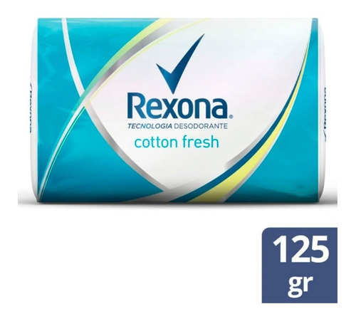Jabon De Tocador Refrescante Rexona 125 G Cotton Fresh