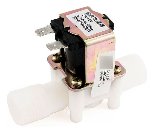 Mgsystem Valvula Solenoide Electrovalvula 12v Agua Arduino