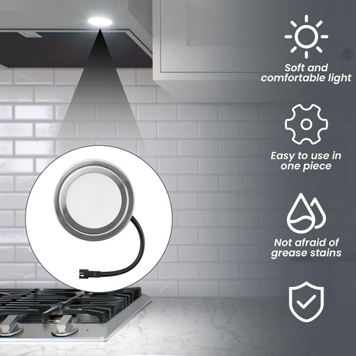 A Luces De Campana Extractora De 12 V Y 1,5 W Con Enchufe