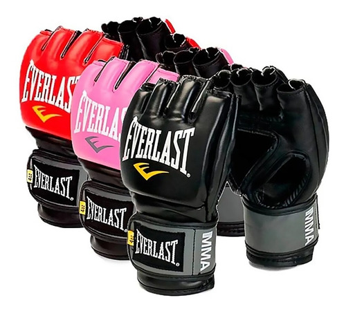 Imagen 2 de 6 de Guantes De Mma Vale Todo Everlast Artes Marciales Guantines