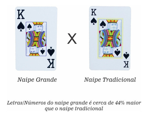 Imagem 2 de 2 de 12 Baralho Copag 139 Naipe Grande Original Atacado Oferta.