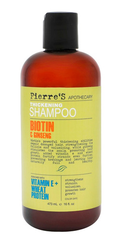 Pierre S Apothecary Biotina Shampoo 473 Ml