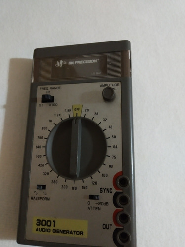 Generador De Audio De 20 A 150hz Modelo 3001