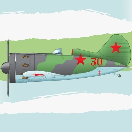 Avión I-16 Polikarpov Type 24 - Academy 1:48 - 12314