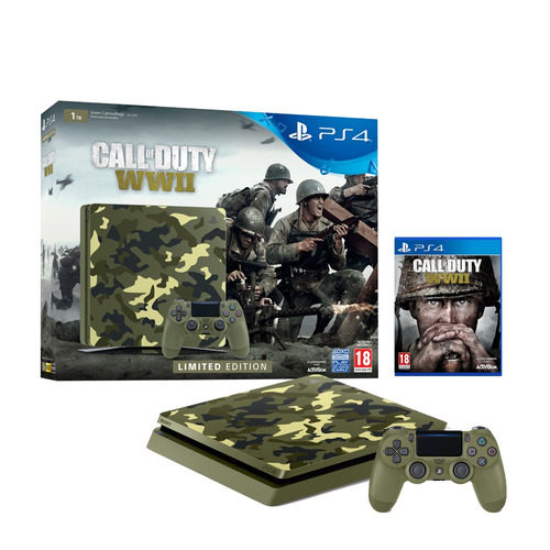 Consola Play Ps4 Playstation 4 1tb Slim + Juego Call Of Duty