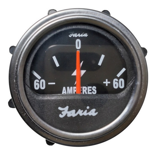 Reloj Manómetro Faria Amperímetro 12v Faria