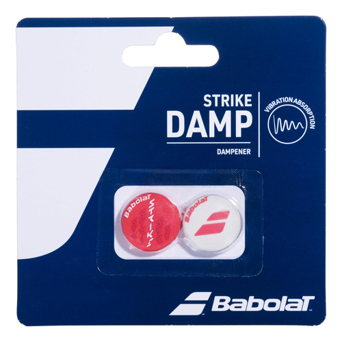 Babolat 2 Amortiguador Vibracion Pure Strike Rojo Blanco