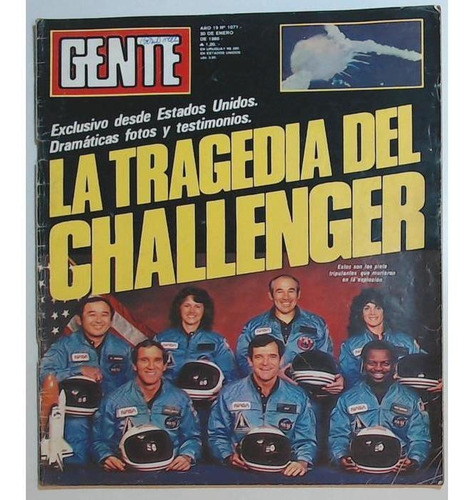 Revista Gente - Año 19 - Nro 1071 - 30 De Enero  De 1986