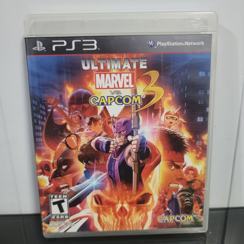 Ultimate Marvel Vs Capcom 3 Ps3 Físico Usado