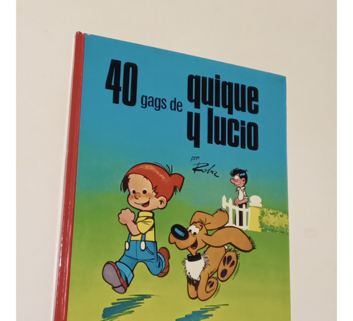 2 Revistas 40 Gags De Quique Y Lucio. Año 1971. Edit Argos