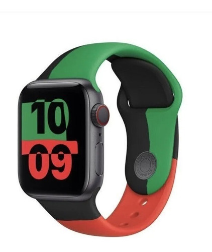 Apple Watch Nike (gps) Series 6 44mm Sp Gray Al Black Unity