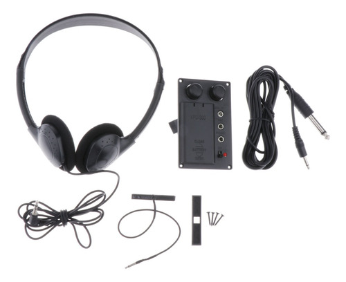 Kit De Recogida De Violín Eléctrico Diy + Audífonos +