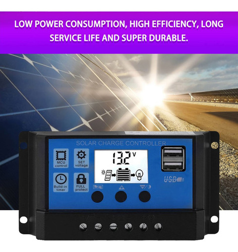 Kit De 18w Panel Solar+800w(pico) Inversor 12v A 220v O 110v
