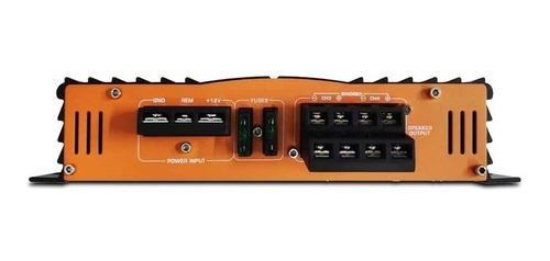 Imagen 3 de 4 de Amplificador 4 Canales Quantum Audio Qea500.4 Clase Ab 2400w