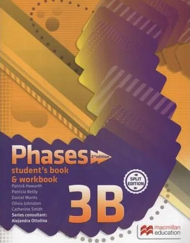 Phases 3b -  Student`s + Workbook  **2nd Edition** Kel Edici