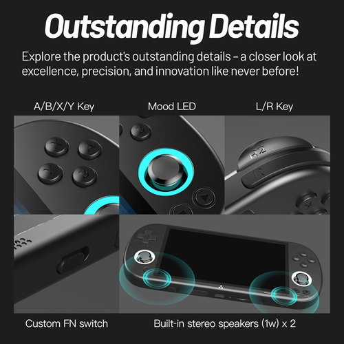 Para La Consola De Juegos Trimui Smart Pro De 64 Gb Y Más De
