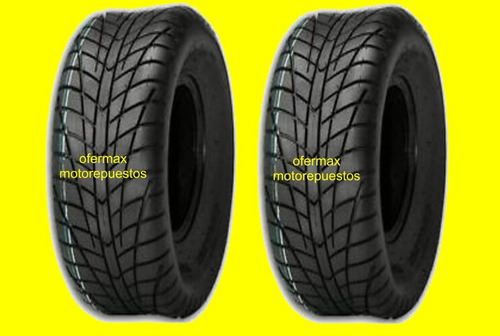 25x8-12 Incluye 2 Llantas Delantera Cuatrimoto Envio Gratis