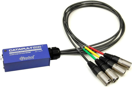 Receptor Radial Catapult Mini Rx Snake Rj45 A 4 Canalas Xlr